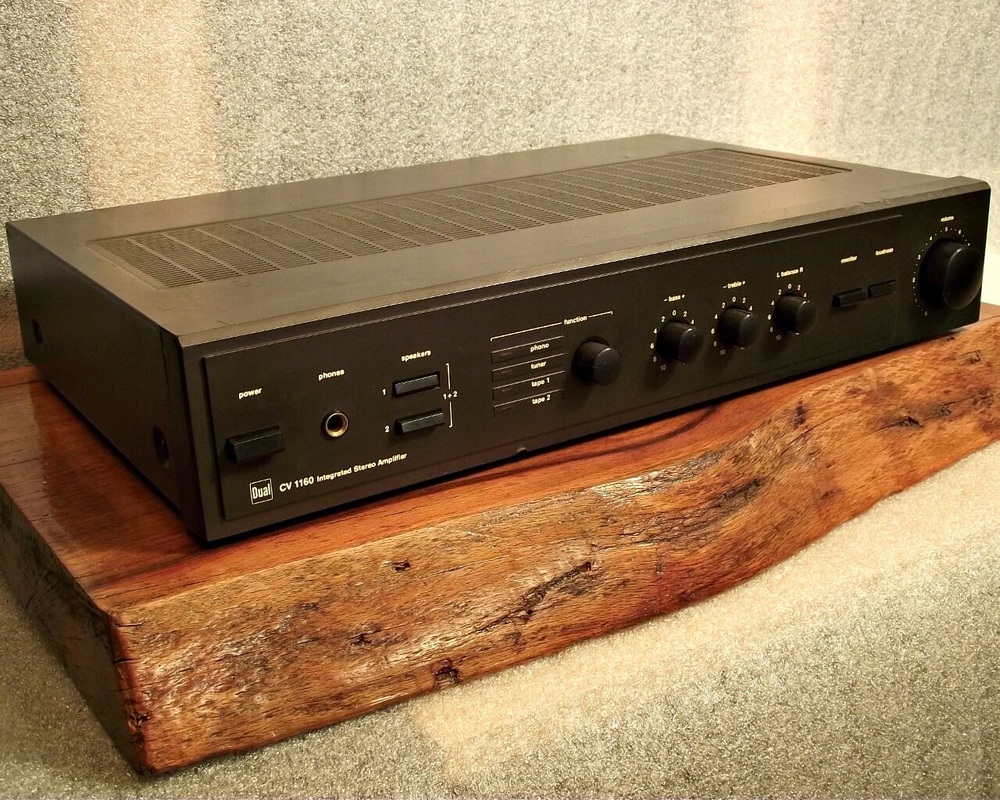 vintage audio amplifier collection