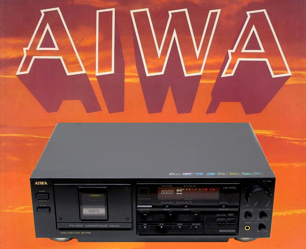 AIWA AD-F700 cassette deck