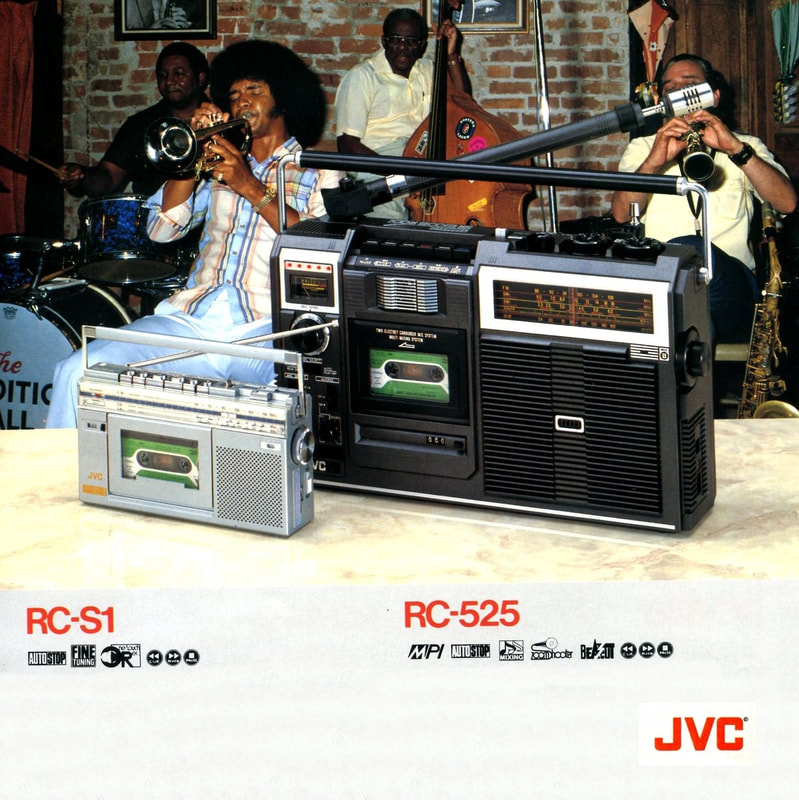 JVC boombox