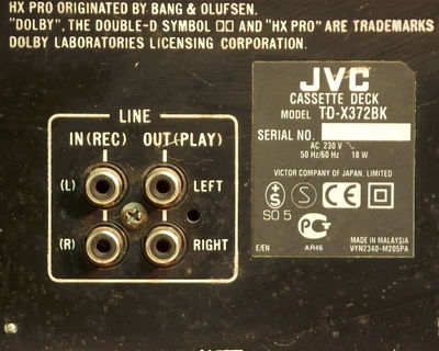 JVC TD-X372(BK) (1994)
