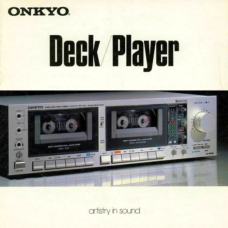 onkyo cassette deck