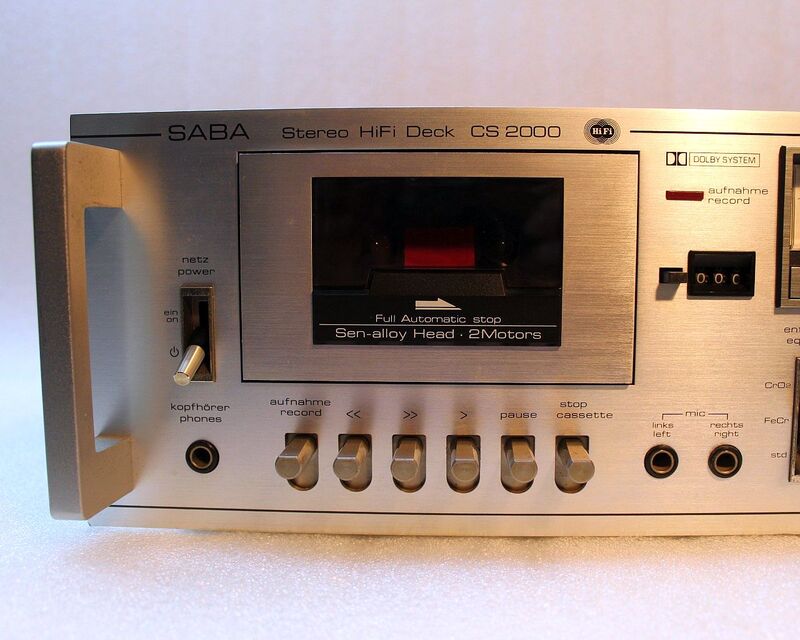 SABA CS 2000 cassette deck