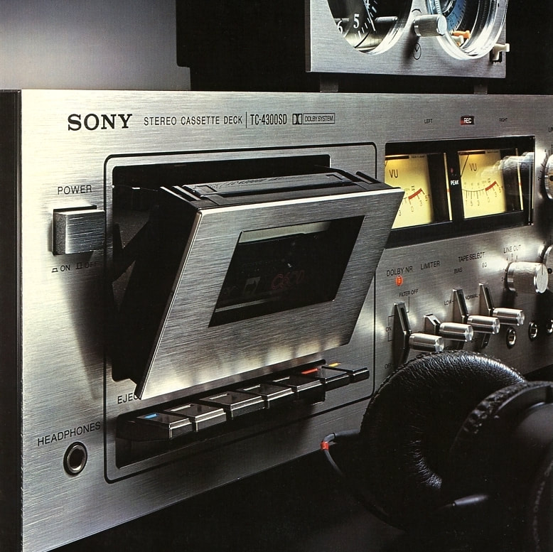 sony cassette deck