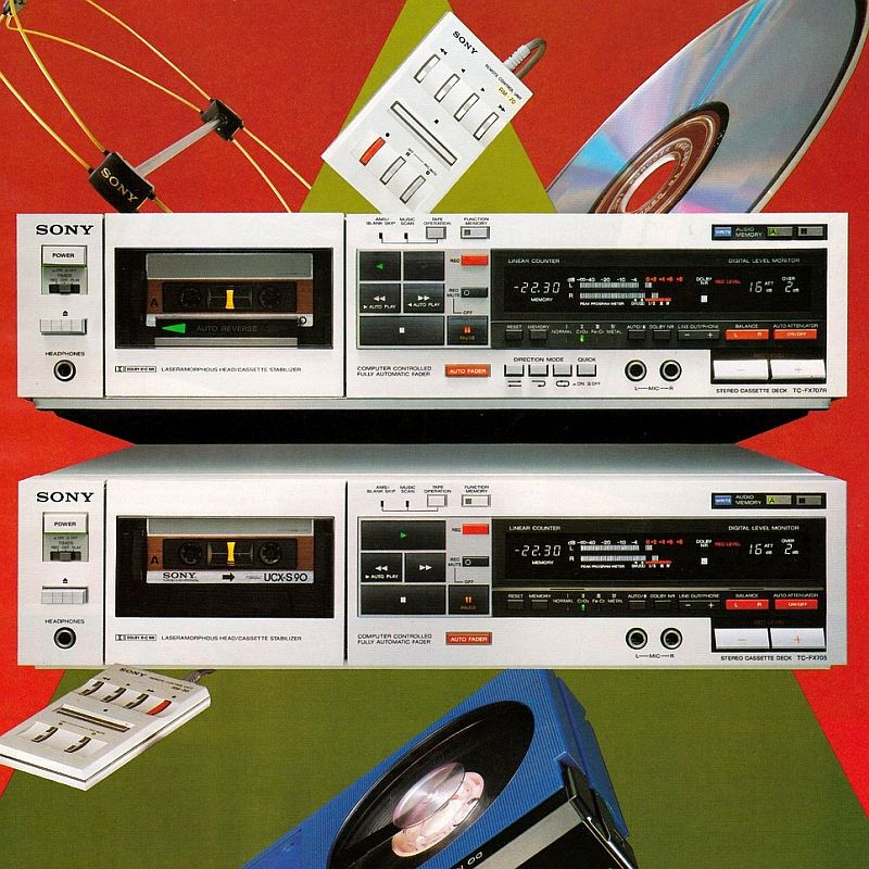 sony cassette deck